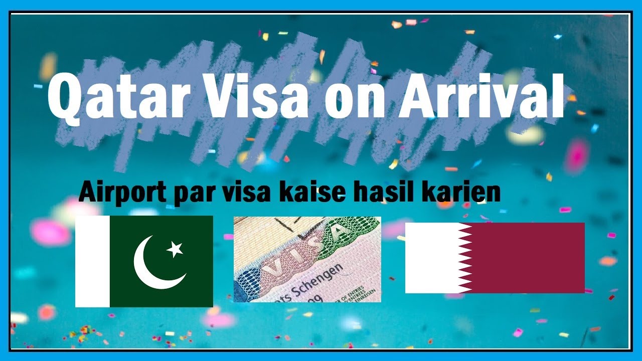 qatar visit visa for pakistani passport