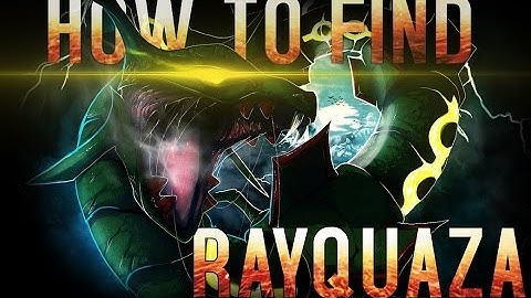 Roblox: Project Pokemon|HOW TO FIND RAYQUAZA!