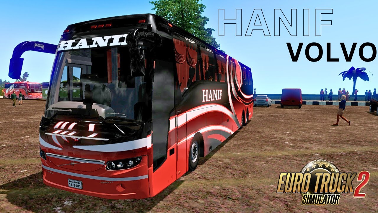 Hanif Drive Hanif Volvo Bus Drive | Euro Truck Simulator 2 #ets2 - YouTube