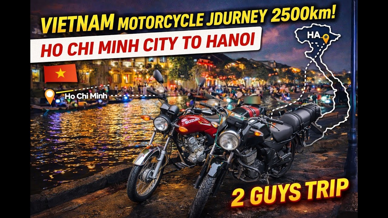 Vietnam Motorcycle Odyssey | Two Middle-Aged Guys Attempt a 2,500km
