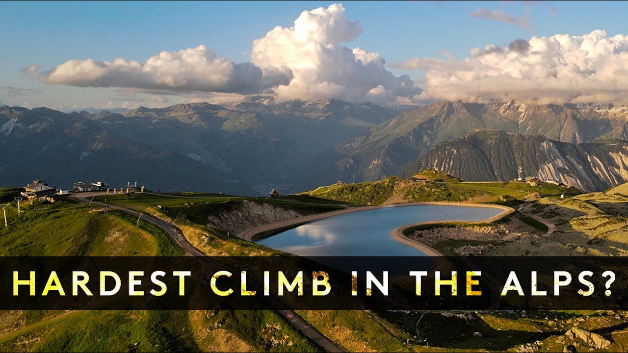 Col de la Loze Mribel   Final climb of Stage 17 of the 2023 Tour de France