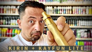 MTL LA SUPERLATIV CU UN DESIGN DE EXCEPTIE - Kirin + Kayfun Lite 2019