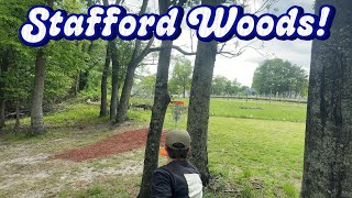 Playing the NUMBER 1 COURSE IN NEW JERSEY! Playing Stafford Woods Disc Golf Course! #discgolf