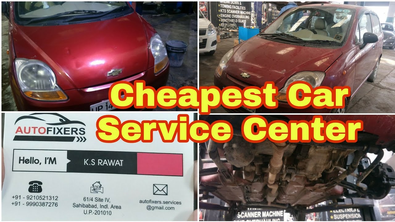 Cheapest car service centre Auto Fixers Car Sevice Station Shahibabad