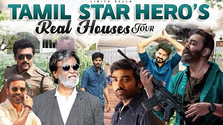 The Real Houses of Tamil Star Heros | Part-1| Vijay,Surya,Kamal hasan,Ajith,SimbuHouses in Chennai