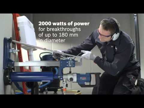 Bosch GDB 180 WE Diamant-Kernbohrer Handwerkzeug Nassbohren 2000W
