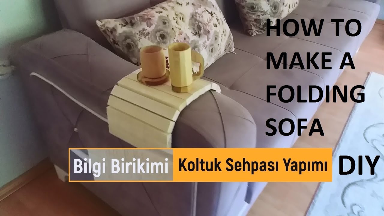 PALETTEN KATLANIR KOLTUK SEHPASI YAPIMI / HOW TO MAKE A FOLDING SOFA
