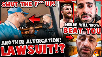Rampage MAY GET SUED over ANOTHER ALTERCATION!? *FOOTAGE* Ilia Topuria says Merab 100% BEATS VOLK!