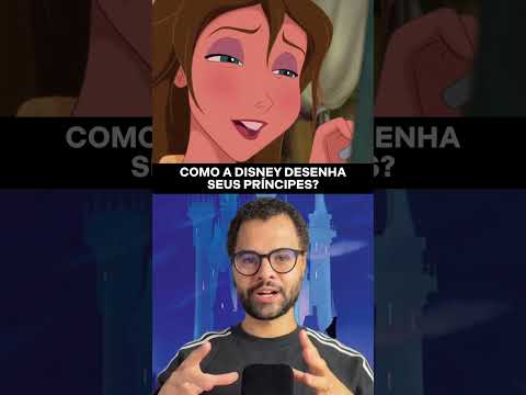 Como a Disney desenha seus príncipes?