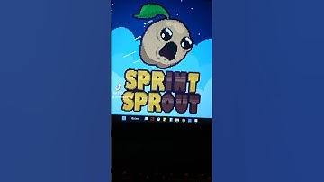 Sprint Sprout splashscreen phases. #pixelart #aseprite #indiegames #indiegame #gamedev #javascript
