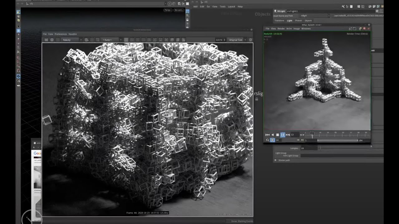 Box RBD Chain Spawn #Houdini #Redshift[Stream 2020 10 23] - YouTube