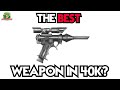 Needle pistols  warhammer 40k lore