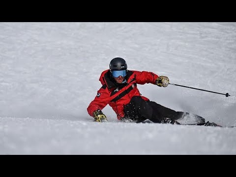 Skiing in Corvatsch,