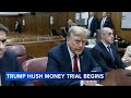 Trump hush money trial judge affirms access hollywood tape cant be played jury selection begins