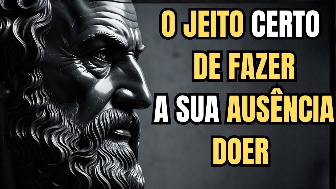 COMO Fazer Alguém SENTIR SUA FALTA Sem Dizer Uma Palavra | Estoicismo