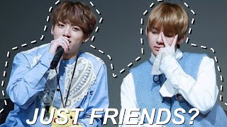 Are Jungkook And Taehyung 'Just Friends'? (taekook/vkook/kookv)