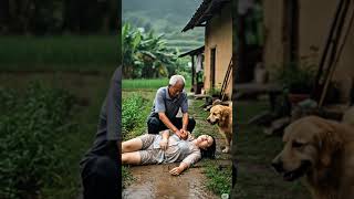 Download Lagu Rainy Countryside in China | Elderly Man Supporting Curvy Young Woman \u0026 Golden Retriever MP3 Download Lagu Rainy Countryside in China | Elderly Man Supporting Curvy Young Woman \u0026 Golden Retriever MP3
