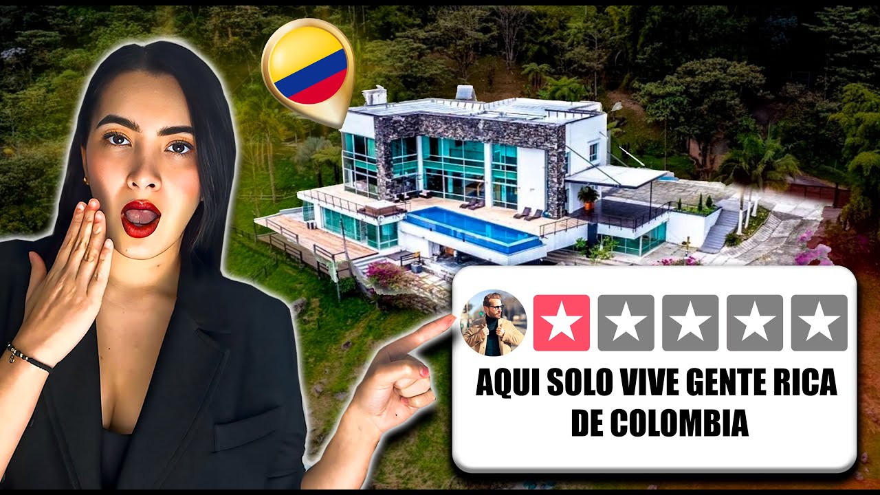 Probé el BARRIO Más Caro de COLOMBIA: ¡Donde Viven los Famosos y Millonarios! 😮