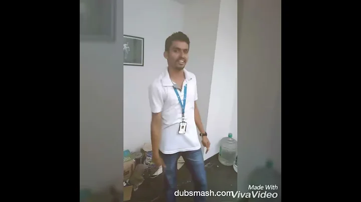 Nagendra Setty and Umesha Gowda making dubmash