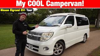 I Bought The COOLEST Campervan! Nissan Elgrand E51 Tour
