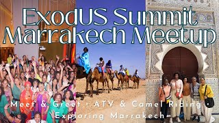 VLOG! EXODUS SUMMIT MARRAKECH MEETUP! PREP-WORK. CITY TOURS. SISTERHOOD! | Black Women Abroad by Roshida Dowe 5,828 views 11 months ago 39 minutes