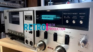 TEAC A109 cassette deck -1979- REPAIR VIDEO