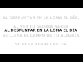 Al Despuntar En La Loma El Día Letra Mp3 Song