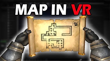 Create map or minimap for VR game - Beginner unreal engine VR tutorial