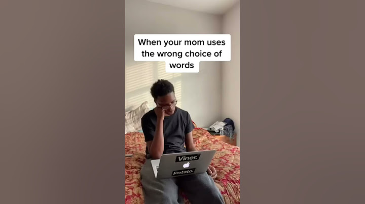 When your mom uses the wrong choice of words😳