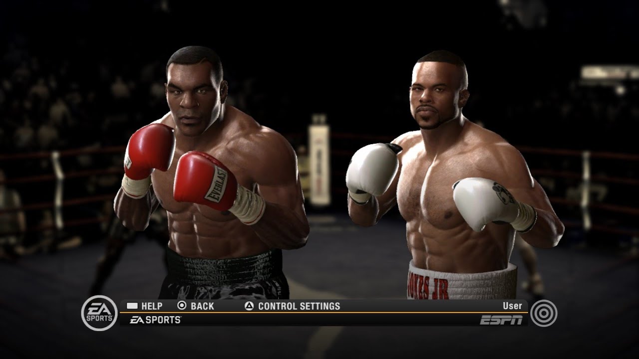 Mike Tyson vs Roy Jones Jr Fight Night Round 4 (RPCS3) Gameplay