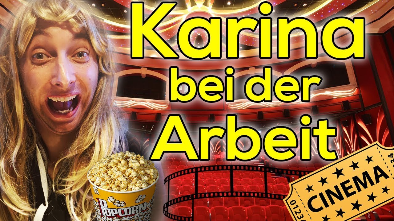 Karina bei der Arbeit - Kino