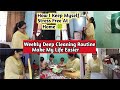 HOW I KEEP MYSELF STRESS FREE AT HOME | WHOLE HOUSE CLEAN WITH ME!🏠 WEEKLY CLEANING ROUTINE |