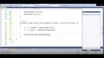 Input Validation in  WPF C#   Part 1