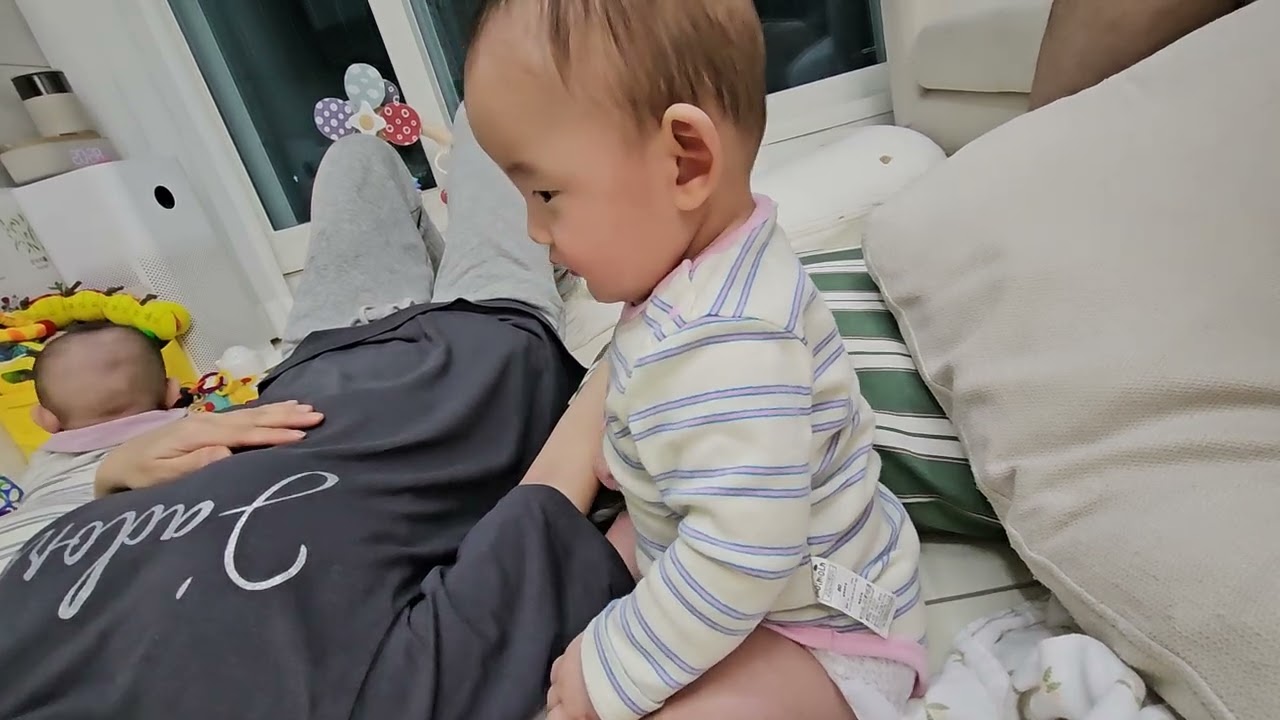 솔이가 왜 신이났지??