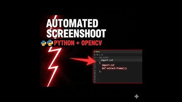 How I Automated Screenshot Extraction with Python + OpenCV (Step-by-Step)