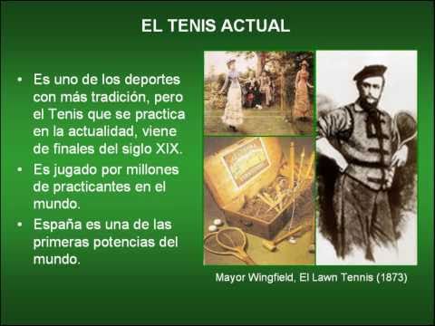 T. 1 Historia del Tenis y Pádel