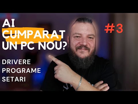 Ce TREBUIE sa faci dupa ce cumperi un PC nou | EP.3 | Drivere, Programe si Setari