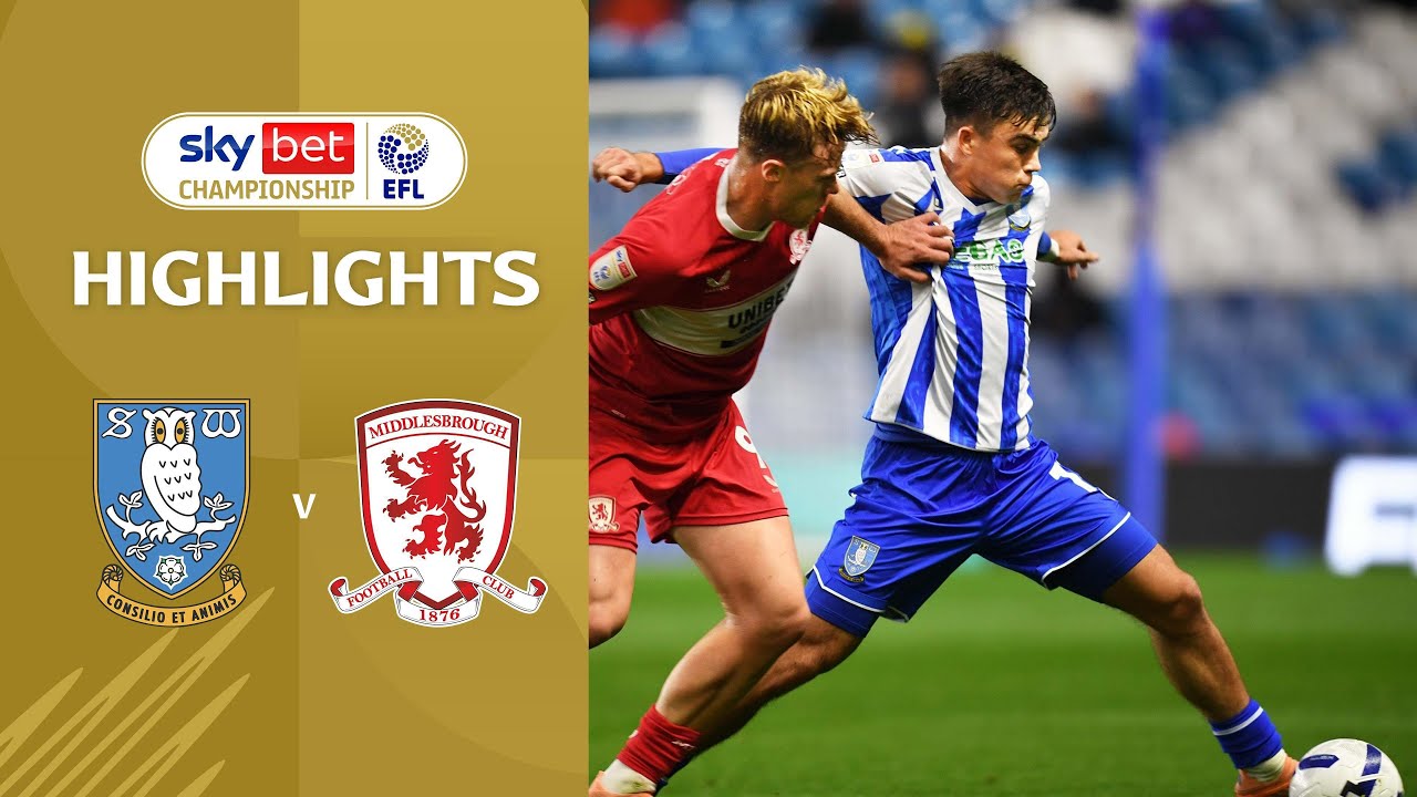 [Highlight] EFL Championship : Sheffield Wednesday vs Middlesbrough (23-10-68)