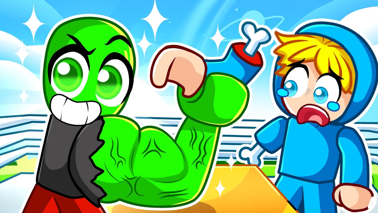 SIŁOWAŁEM SIĘ NA RĘKĘ i STAŁO SIĘ TO... *jestem za silny w ROBLOX*