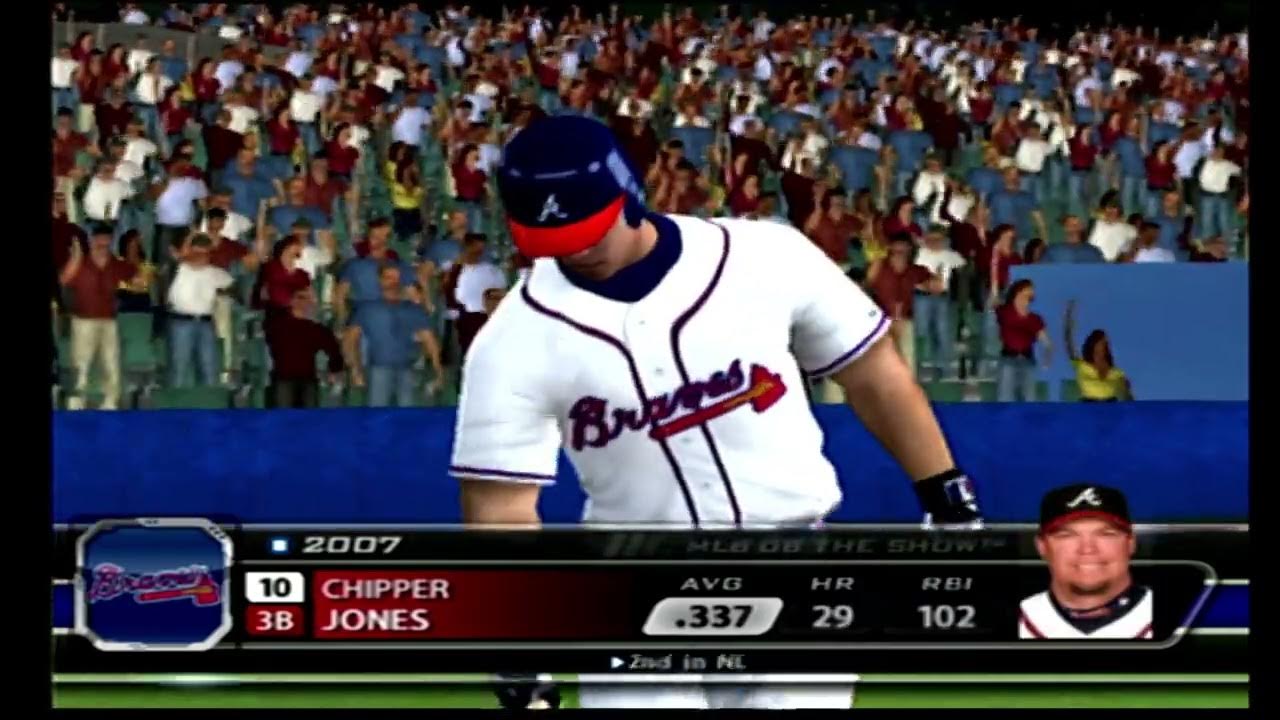 MLB 08 The Show Braves vs White Sox YouTube