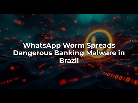 New Python-Based WhatsApp Worm Spreads Eternidade Stealer in Brazil