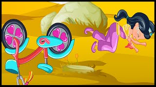 Baby Jasmin Bike Accident - Disney Princess Games For Kids screenshot 5