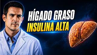 Hígado graso e insulina alta: la conexión que bloquea tu pérdida de grasa