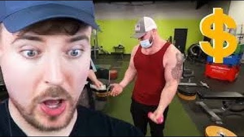 Mr Beast 1$ Every Time You Curl 1 Pound
