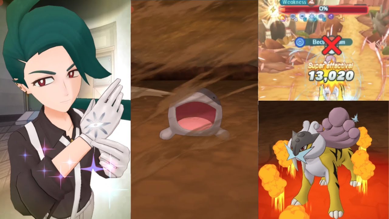 Rika 1/5 EXR solos Raikou LA VH [Pokemon Masters EX] - YouTube