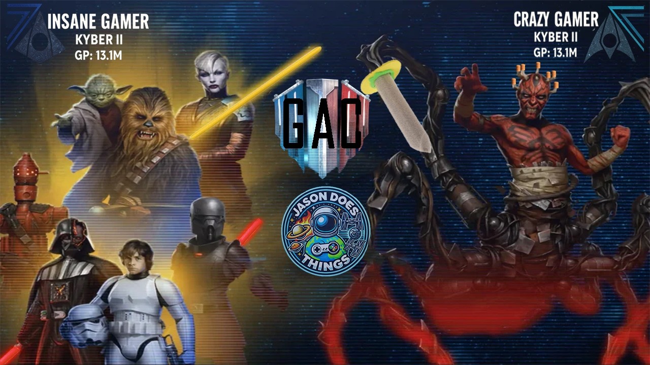 SWGoH TB & More Insane & Crazy Gamer & Some STFC