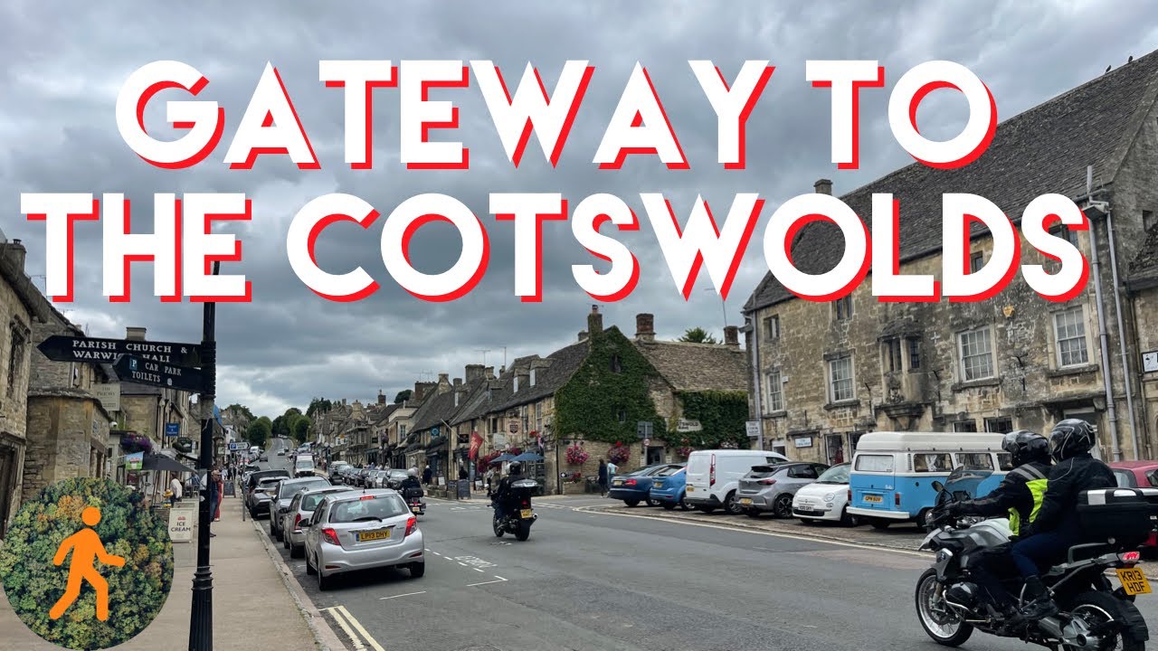 Burford in the Cotswolds - England 4K Virtual Walk Down Main Street