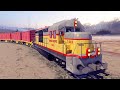 Train Track Break and Emergency Train Stop - Choo choo train kids videos