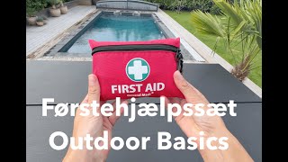 Annonce Outdoor Basics Førstehjælpssæt - Se Hvad Der Følger Med