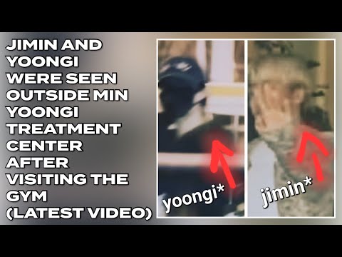 Jimin Yoongi Were Seen Outside Min Yoongi Treatment Center After Visiting The Gym New Bts Jimin